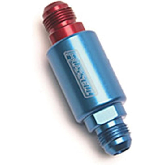 Russell 650100 Red & Blue Exploring Aluminum Competition Fuel Filter
