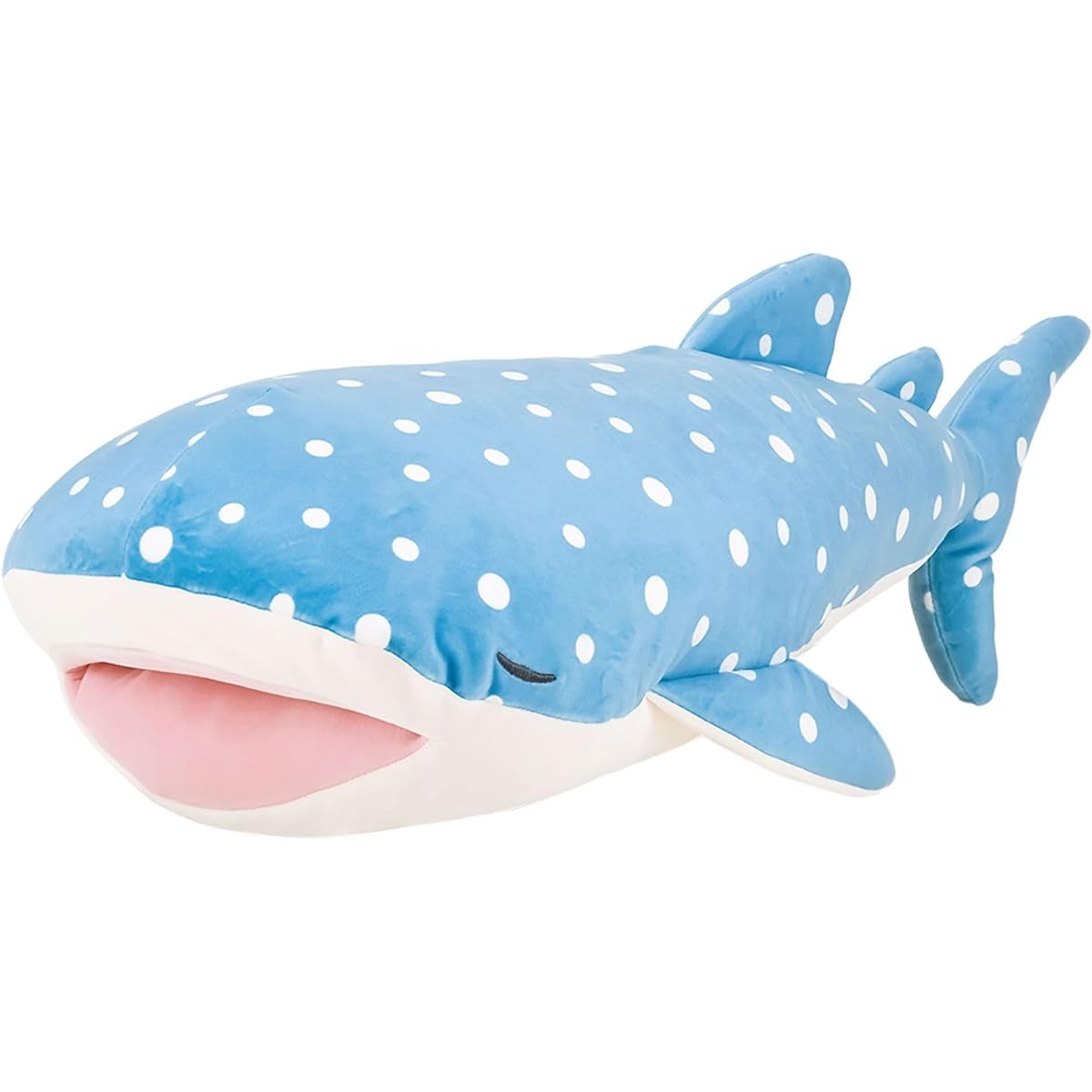 Ribuhaato Body Pillow Premium Nemunemu Animals Kamukamusu Jinbee-san the Shark BIG Size (Total Length Approx. 100cm) Fluffy Chewy 78108-62
