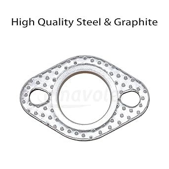 Amavoler exhaust gasket GY6/ATV/scooter/go -kart/moped engine 27mm 1 piece