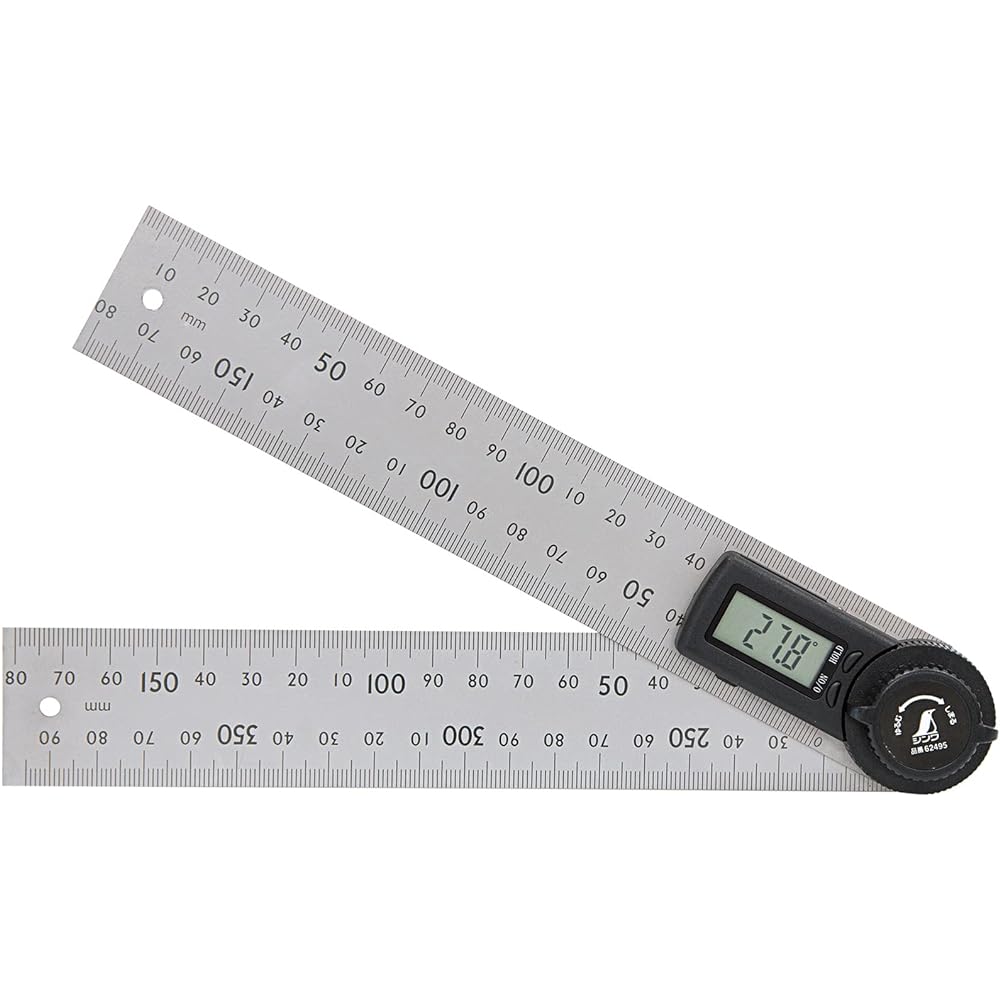 Shinwa Sokutei Digital Protractor with Hold Function 20cm 62495