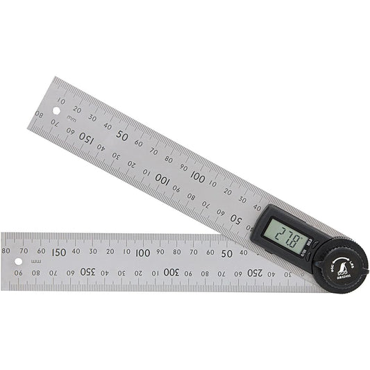 Shinwa Sokutei Digital Protractor with Hold Function 20cm 62495