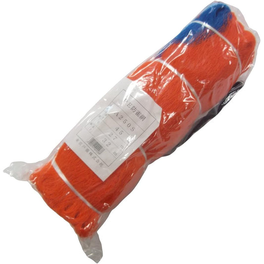Tokyo Tobari PE Bird Net 45mm square 27.0m x 32.0m [Orange/400D] A250S 500026