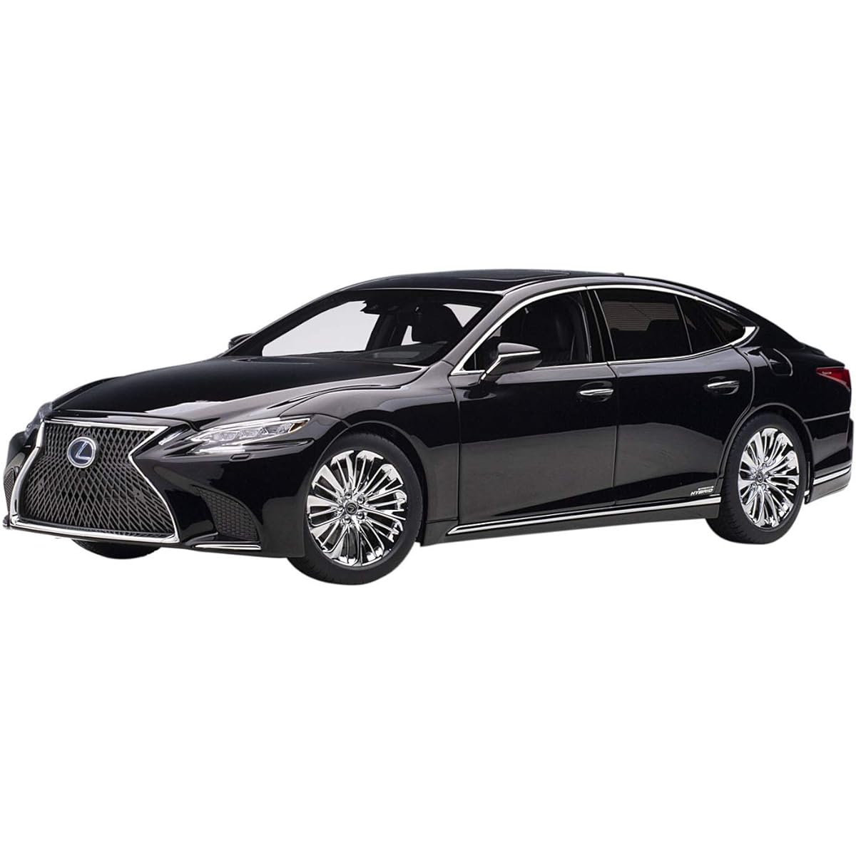 AUTOart 1/18 Lexus LS500h Black Interior Color: Black Finished Product 78868