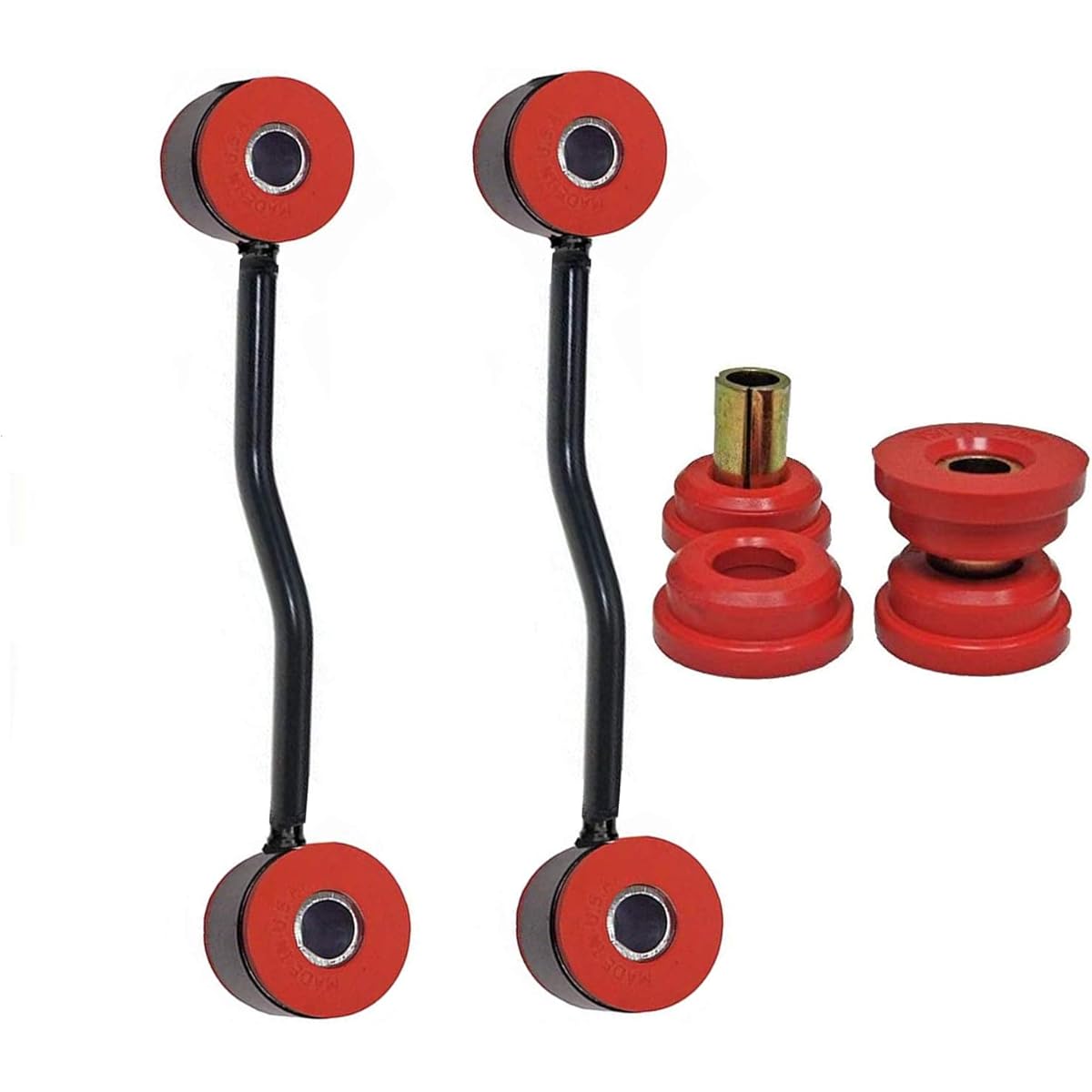 Suspension Dade 4 Peace Front Waver Link + Track Bar Bushing 1999-2004 Jeep Grand Cherokeie