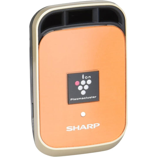 Sharp Ion Generator for Cars, Car Air Conditioner Installation Type, Equipped with Plasmacluster 25000, Orange IG-HC1-D