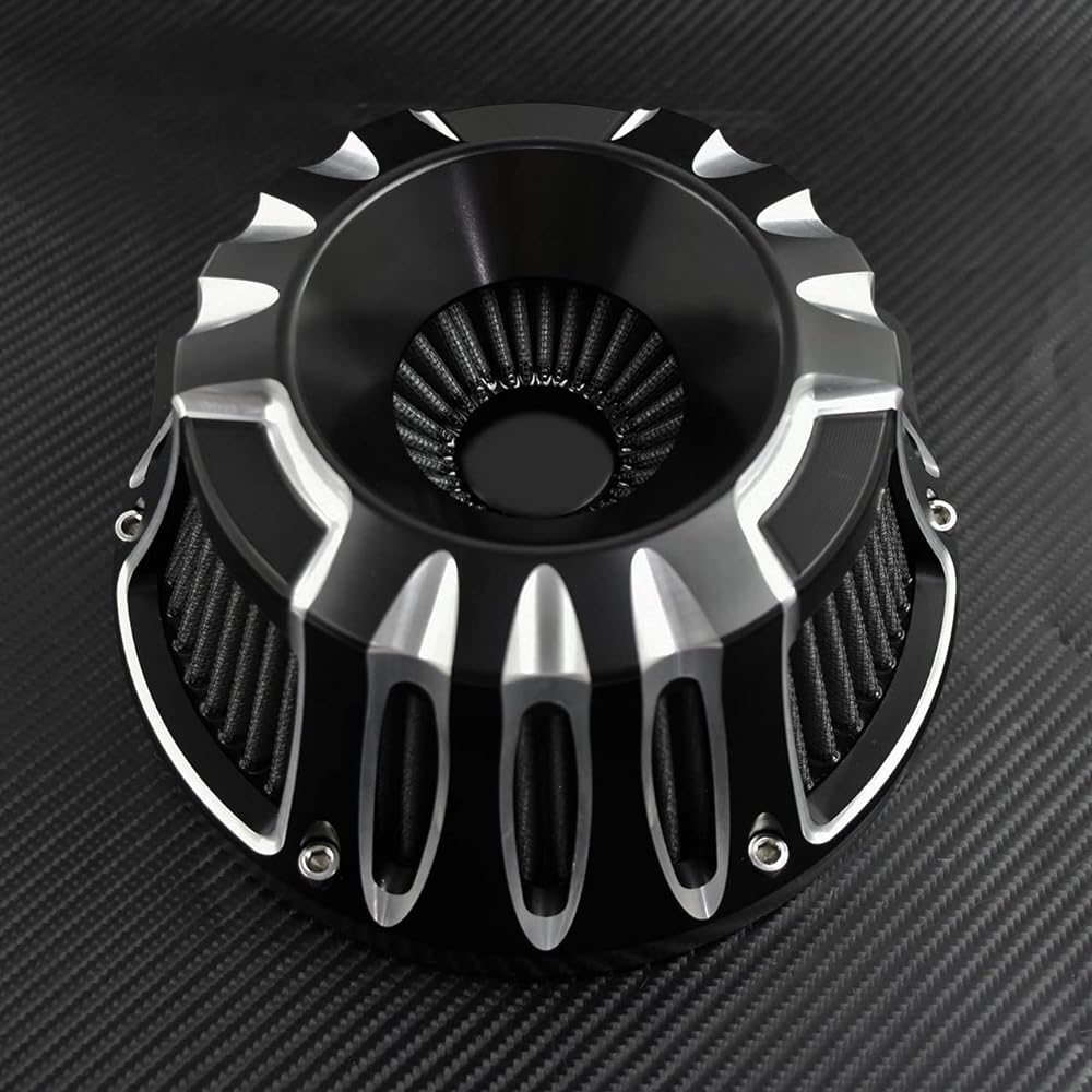 HDBUBALUS Motorcycle Air Filter Air Cleaner Kit for Harley Touring Dyna Softail