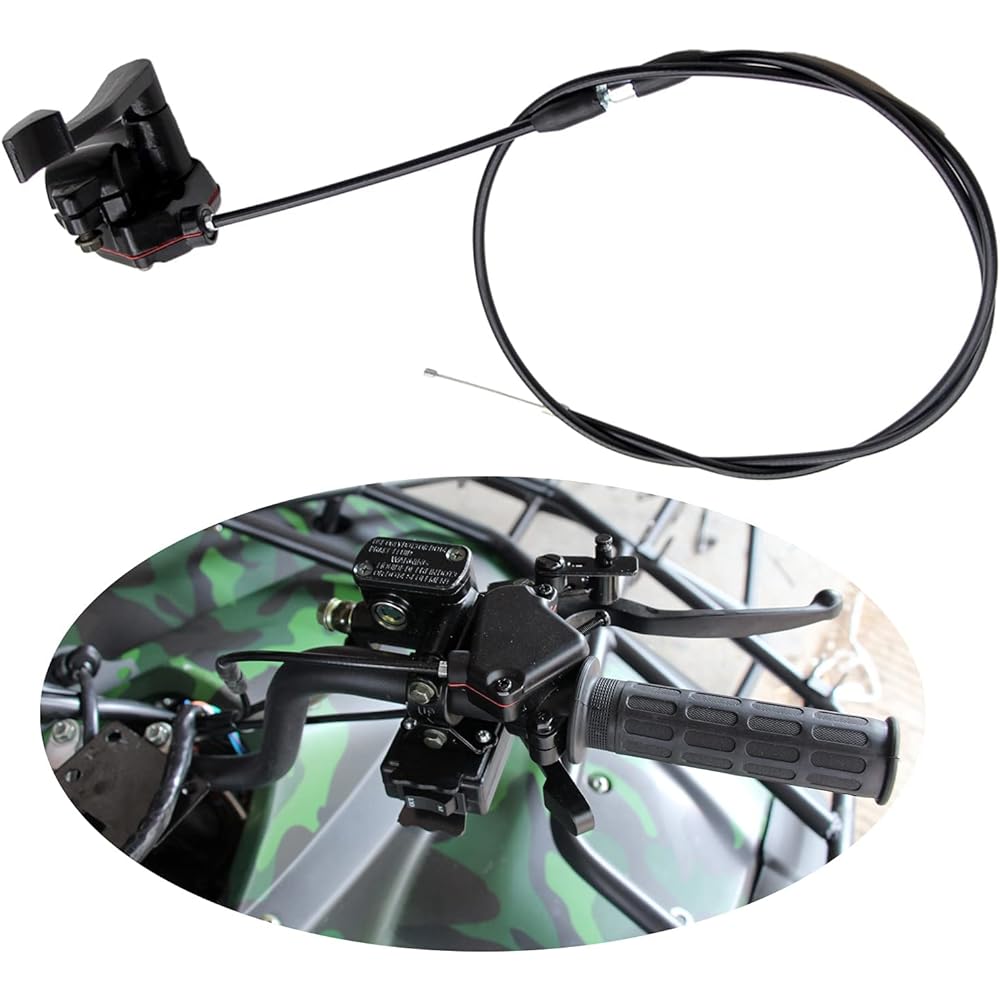 Thumbrever throttle controller assembly + cable ATV quad pit bike 50-150cc
