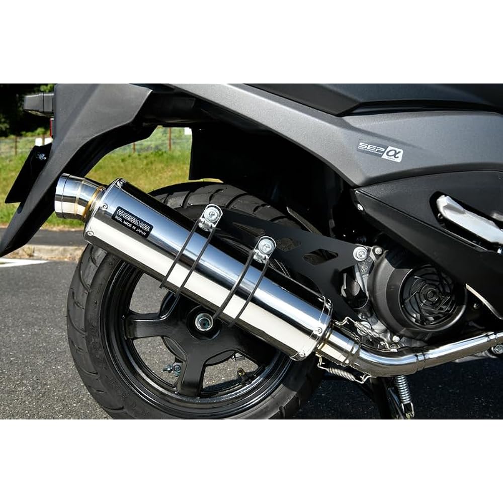 BEAMS Motorcycle R-EVO Stainless Steel-SP Government Certification Burgman Street 125EX 8BJ-EA23M G348-53-008