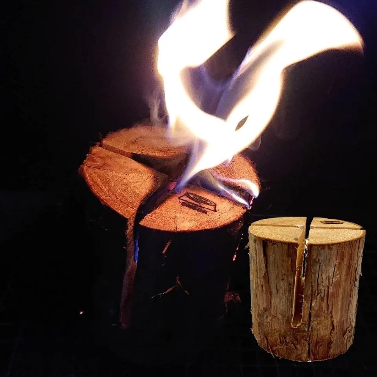 Tokushima Swedish Torch ONBOK Onboku [Half Size] Burning Time 40-60 minutes Camping Bonfire Outdoor Candle