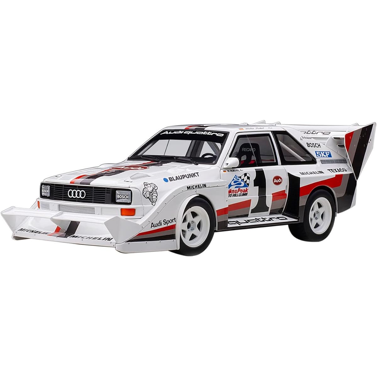 AUTOart 1/18 Audi Sport Quattro S1 1987#1 (Pikes Peak Winner/Walter Röhrl) Completed Product 88700