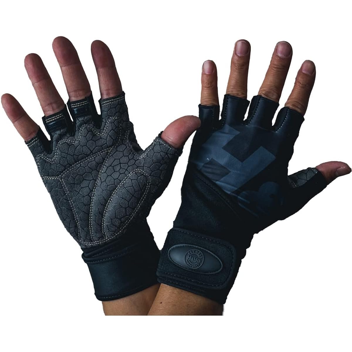 H&Yo Muscle Training Gloves Wrist Wrap Wrist Strap for Weight Training Wrist Fixation High Elasticity Material Weight Training Muscle Training Wrist Fixation Supporter Lifting Strap Bench Press Training