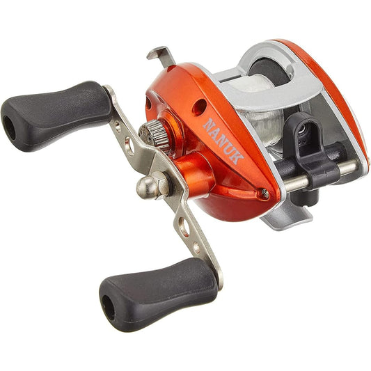 Nanuk Smelt Double Shaft Reel PLUTON Orange