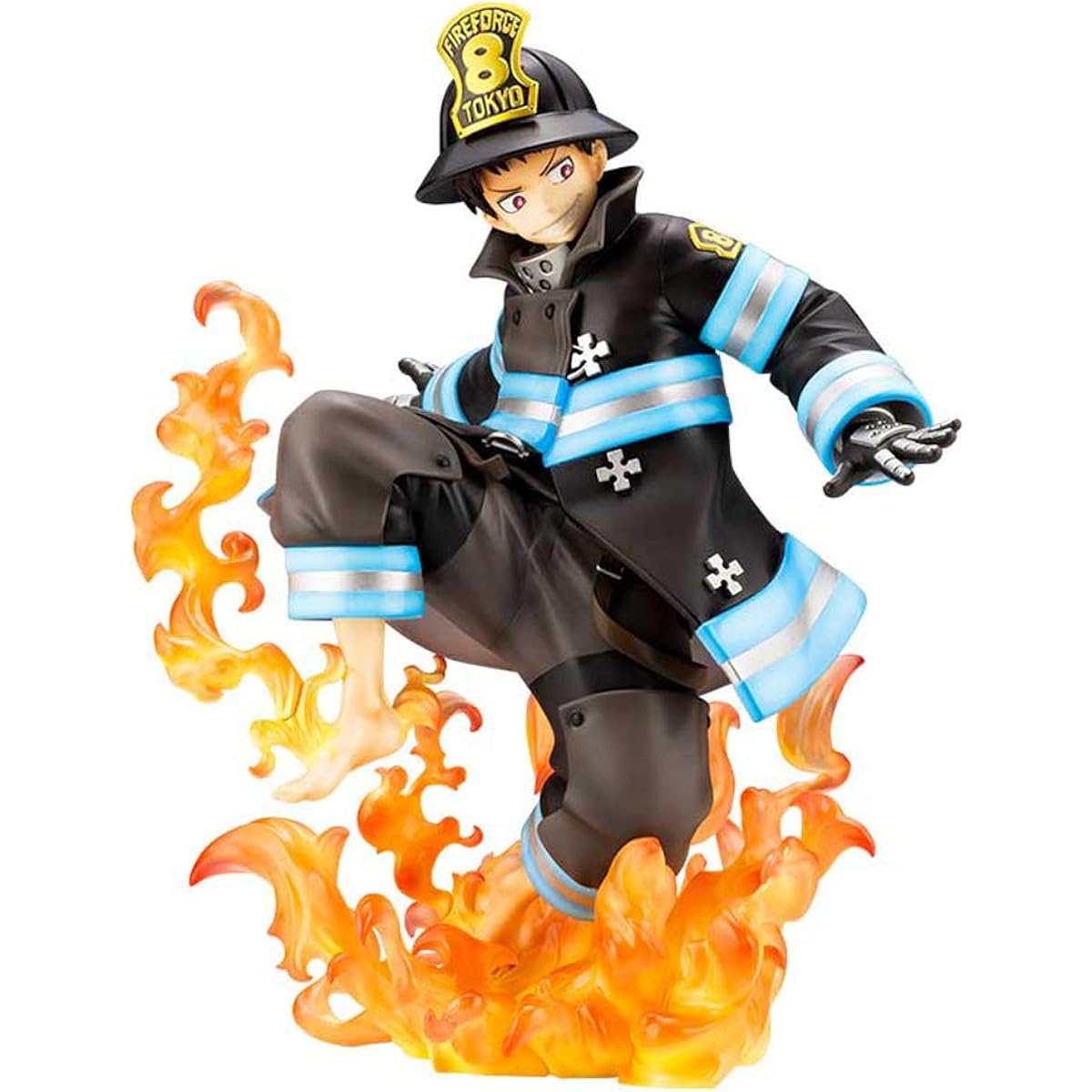ARTFX J Fire Force Shinra Kusakabe 1/8 scale PVC painted finished figure