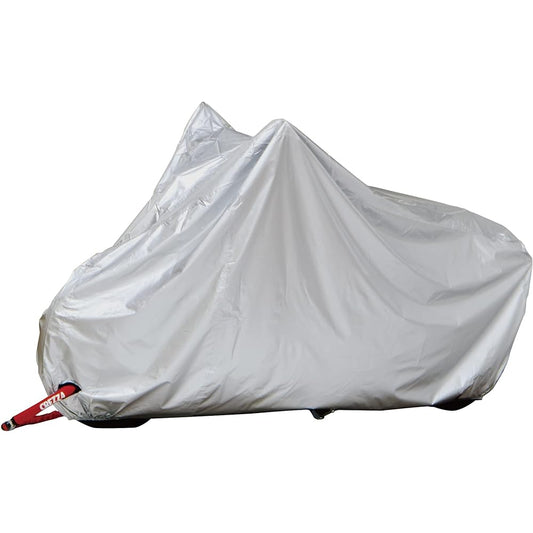 LEAD Motorcycle Cover [Taffeta] TF Bike Cover/L Size Silver BZ-950A