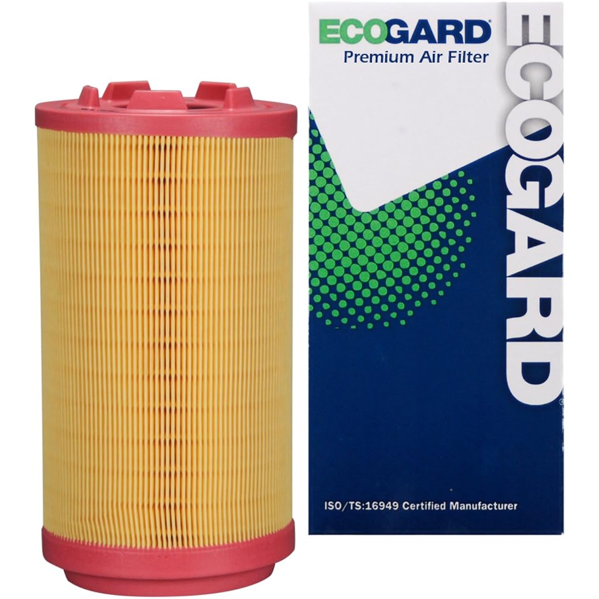 ECOGARD XA10308 Premium Engine Air Filter Lamb Pro Master 2500 3.6L 2014-2020, PROMASTER 1500 3.6L 2014-2020, PROMASTER 3500 3.6L 2014-2020
