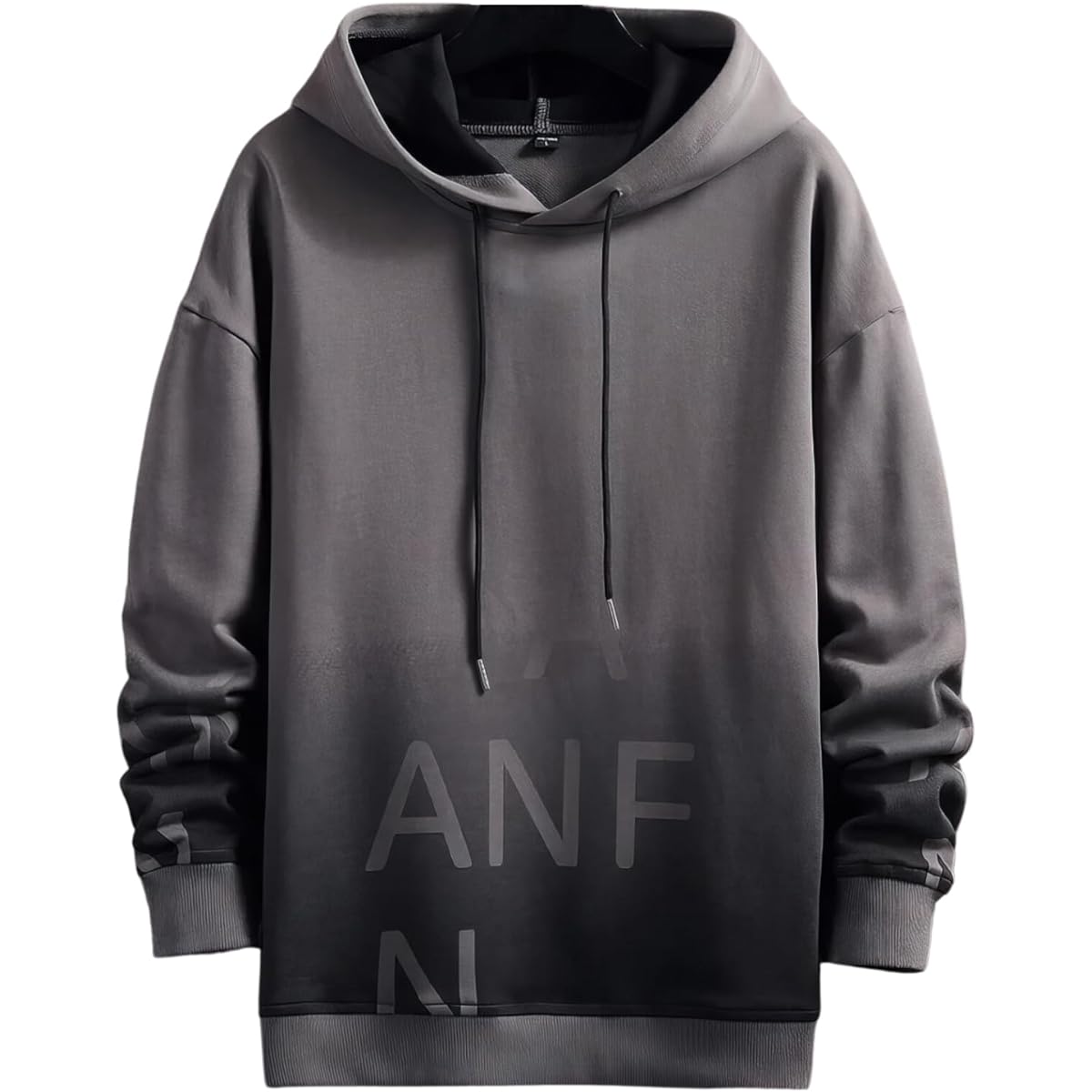 [foveitaa] Men's Hoodie, Long Sleeve, Spring Clothes, Autumn Clothes, Gradient Hoodie, Stylish, Pullover, Autumn/Winter, Loose, Hooded, Stylish, Sweatshirt, Pullover, Popular, Street Tops