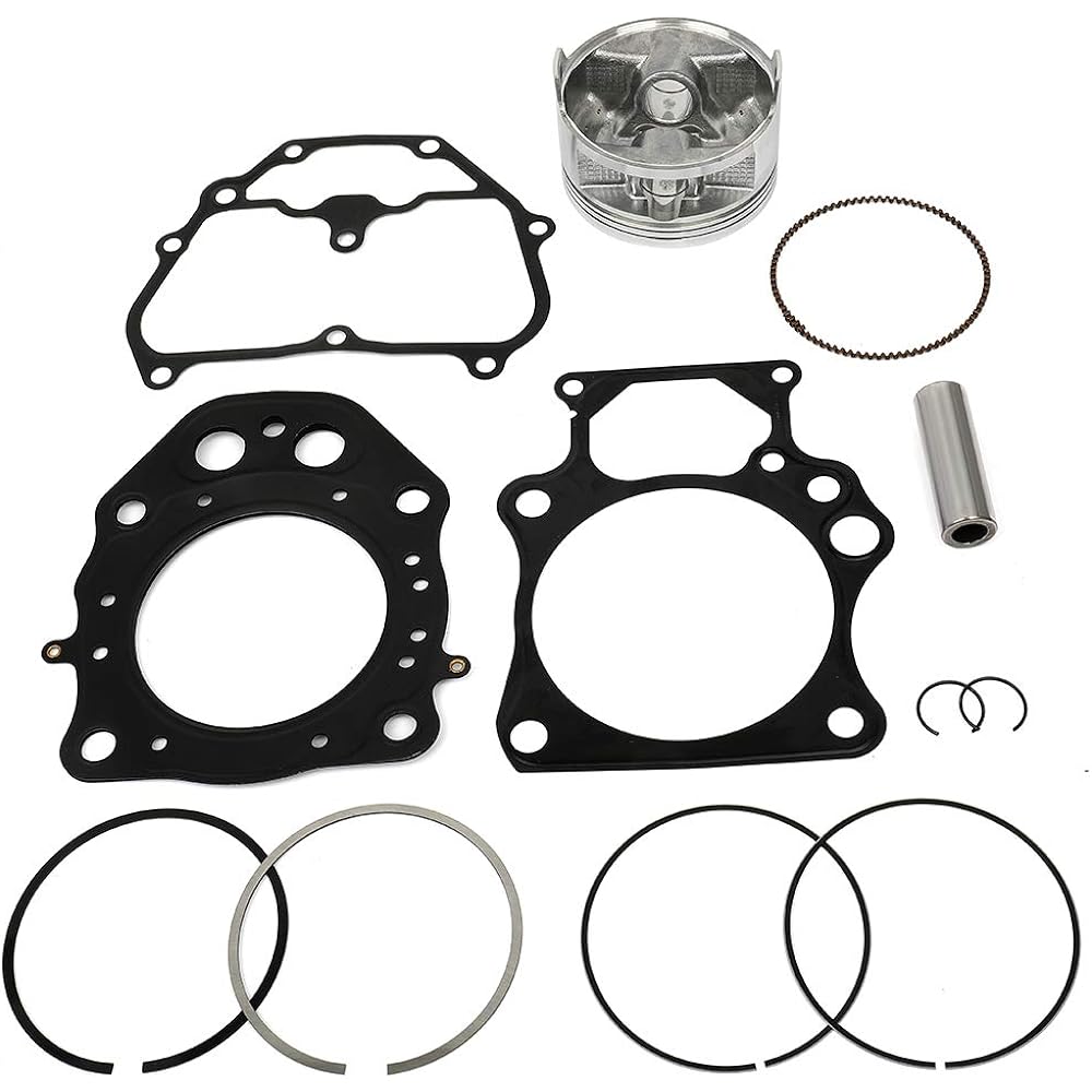 CCIYU Cylinder Piston Ring and Gasket Kit Honda Launcher 420 TRX420 2007-2018
