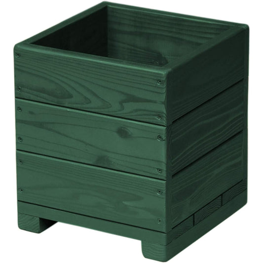 Welcome Wood Wooden No. 9 Pot Wood Planter H9D-GG Capacity: Approximately 16 liters