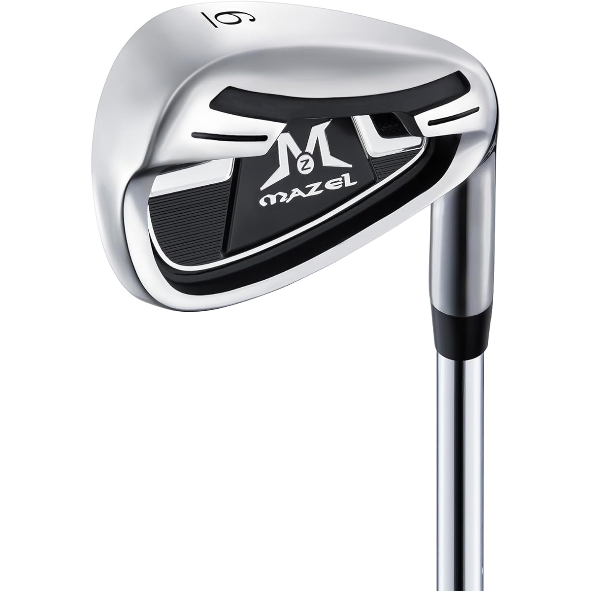 MAZEL Golf Club Iron Steel Shaft Single Item (Count: 1,2,3,4,5,6,7,8,9,PW,SW) Men's Right Hand Without Bag/Club Only