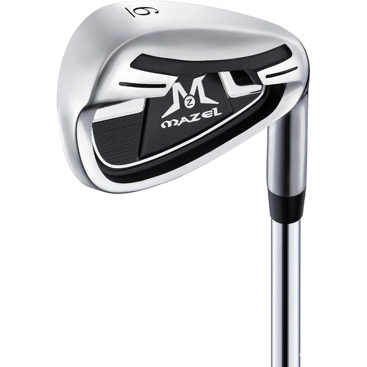 MAZEL Golf Club Iron Steel Shaft Single Item (Count: 1,2,3,4,5,6,7,8,9,PW,SW) Men's Right Hand Without Bag/Club Only