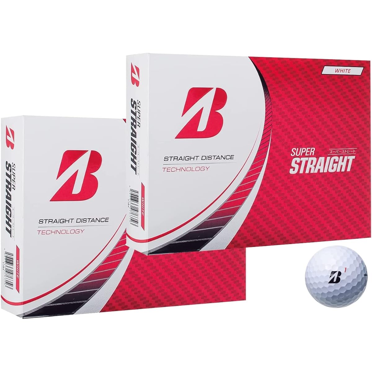 BRIDGESTONE Golf Ball SUPER STRAIGHT Super Straight 2023 Model with bonus