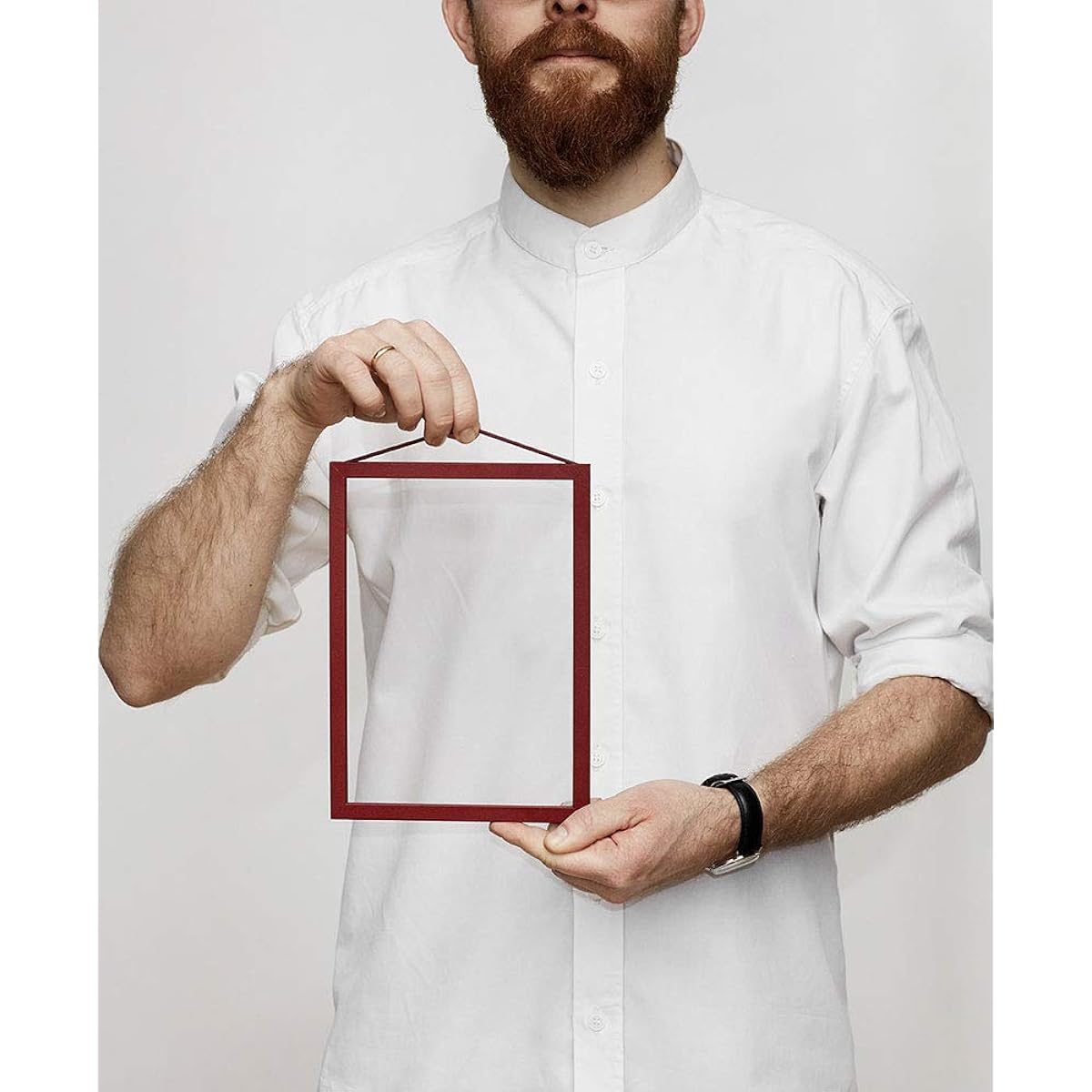MOEBE | A5 FRAME (deep red) | A5 aluminum frame