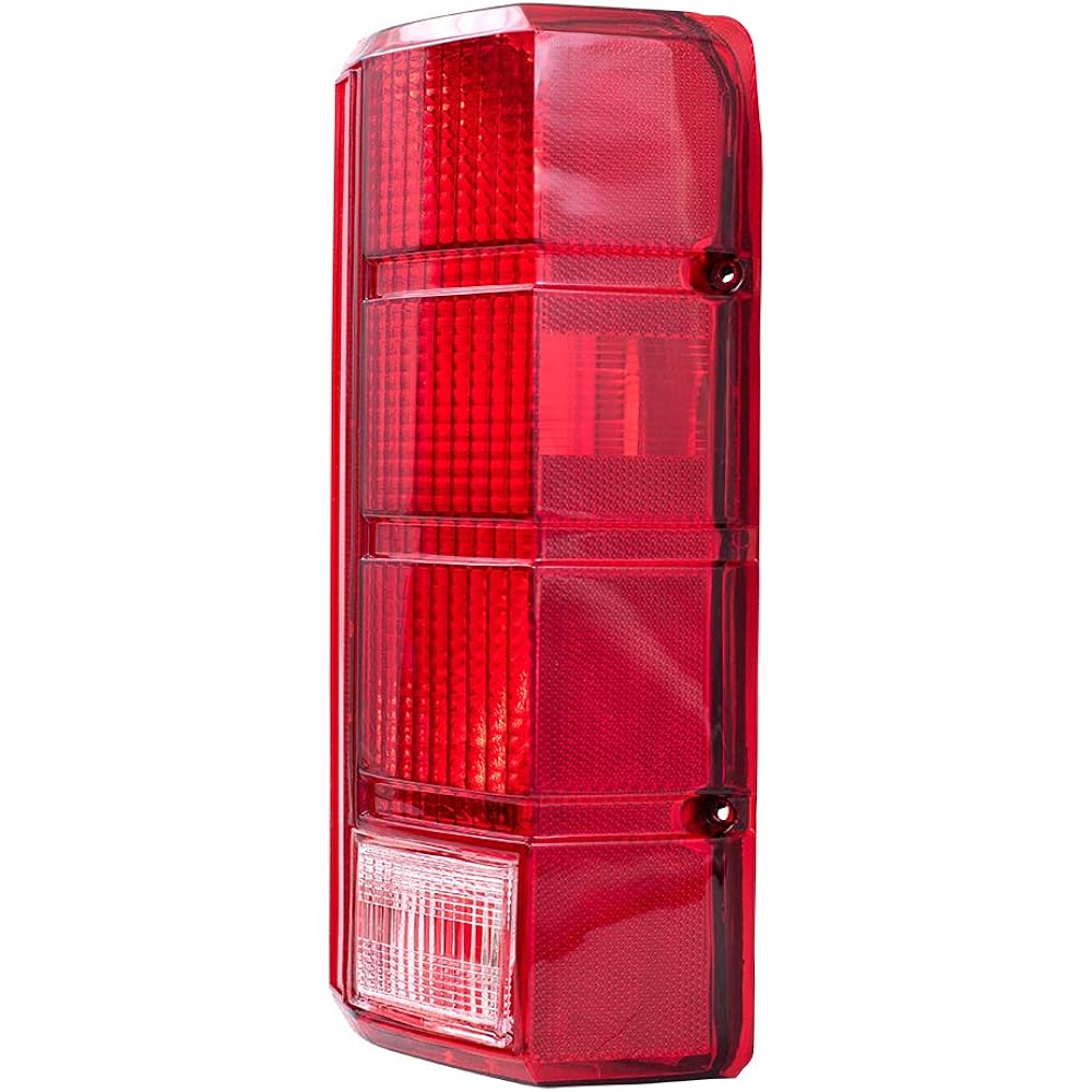 Autoandart replacement driver's seat and passenger seat tail lamp 1980-1986 F150 F250 F350 style side pickup truck BRONCO E4TZ13405B E4TZ13404B
