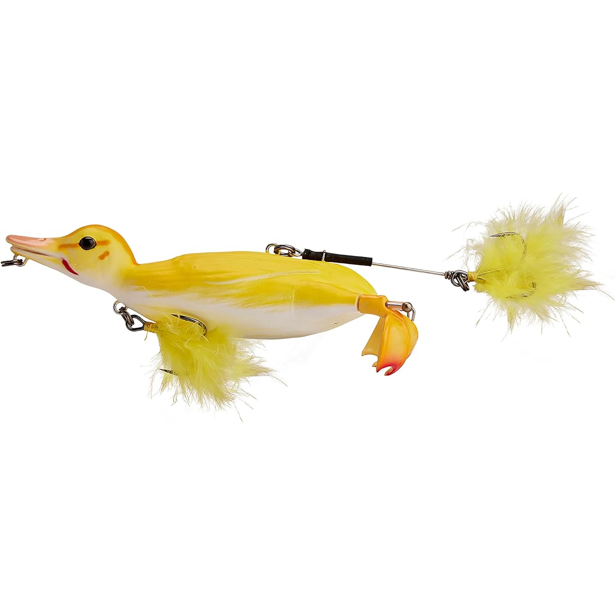 Savage Gear 3D Suicide Duck 4.25 inch Topwater Yellow Duck Ring 3DSuicide Duck 4.25IN F-YELDU Y-DUCKLING