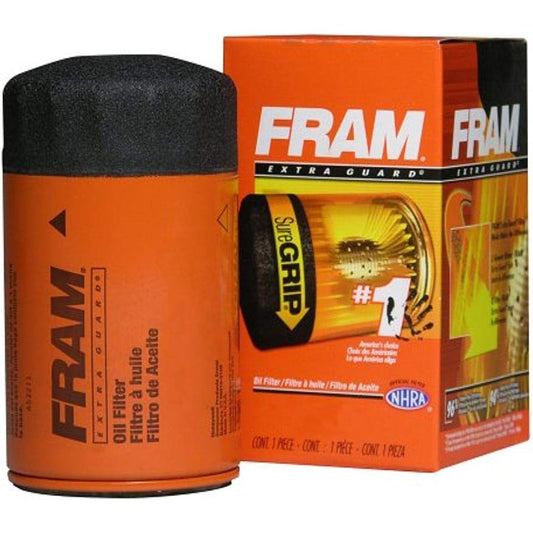 FRAM PH2870A Extra guard passenger seat car spin -on oil filter (2 packs)