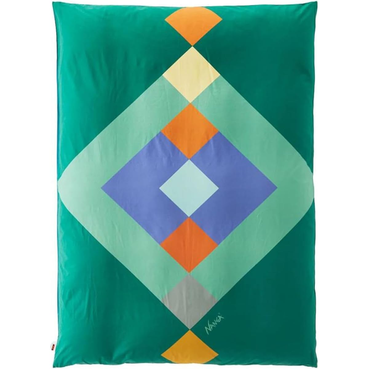 NANGA DUVET COVER NANGA SQUARE DREAMS S Duvet cover Single size 150cm x 210cm SMOKY GREEN S