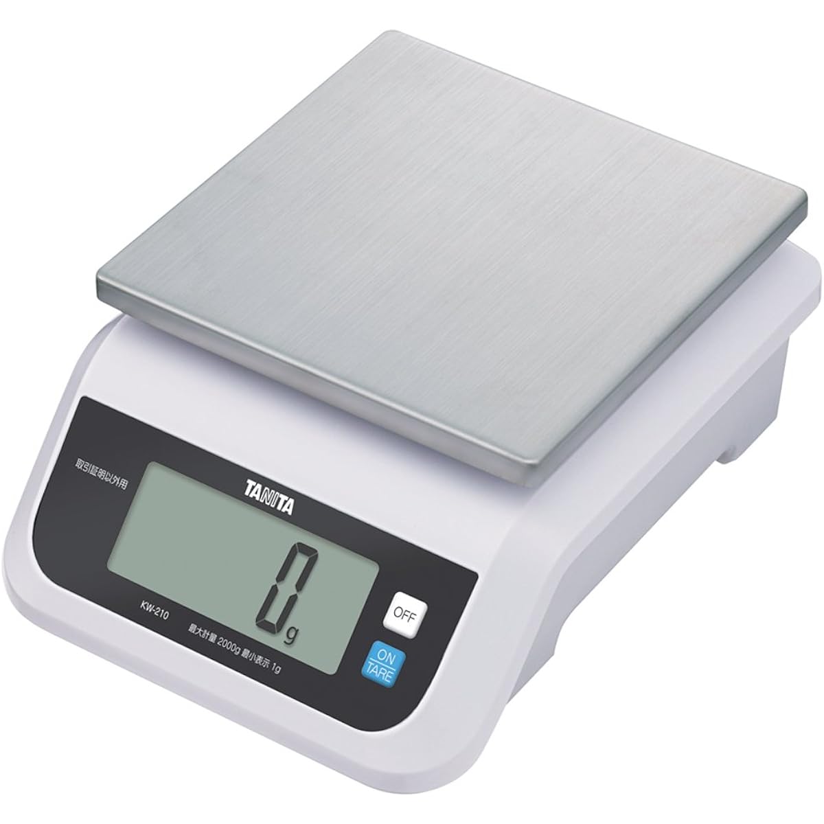 Tanita Cooking Scale Kitchen Scale Cooking (For Non-Transaction Certificates) Digital 5kg 2g Unit KW-210 WH