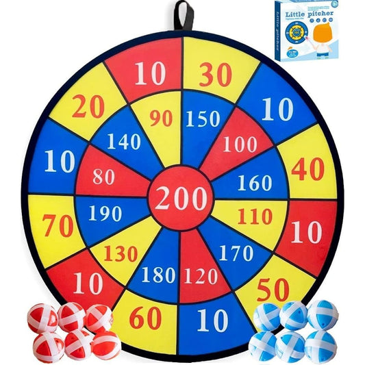 Seul Blue Dart Board Diameter 71cm Large Ball 12 Darts Target