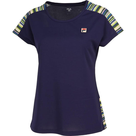 [Fila Tennis] Short Sleeve Shirt Game Shirt VL2692 Women's
