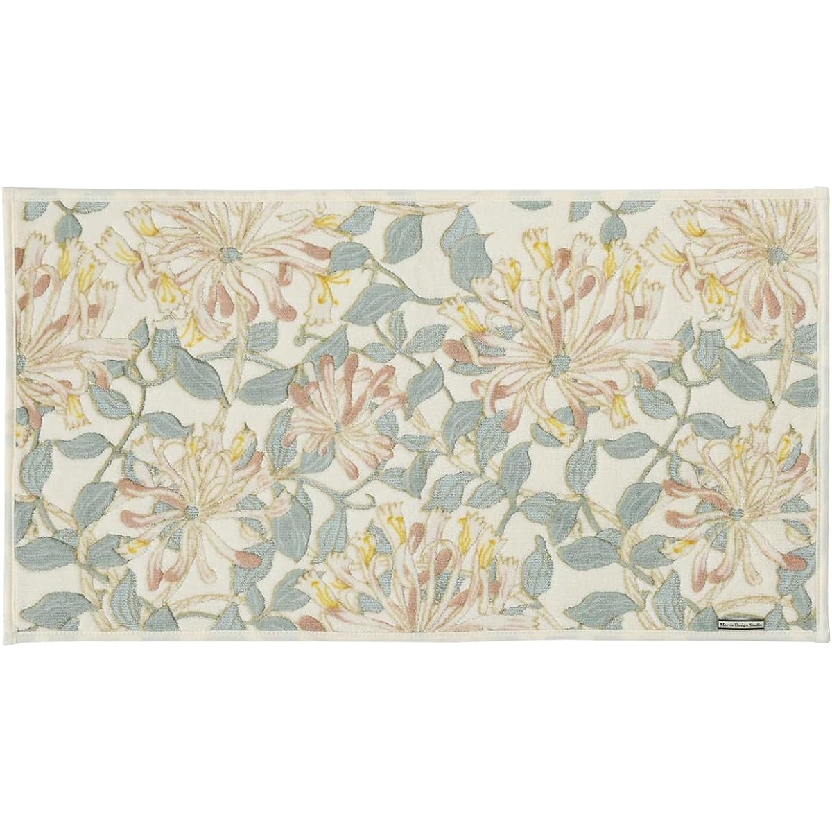 Kawashima Orimono Cercon Morris Design Studio Morris Design Studio Kitchen Mat Bath Mat Honeysuckle Orange 50×90cm FT1700 Non-slip processing