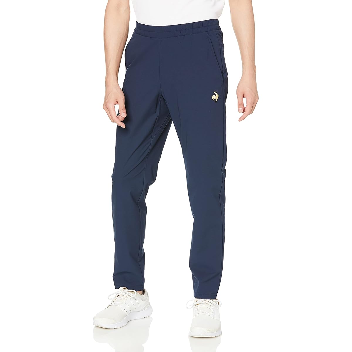 [Le Coq Sportif] Cross Fine Brush Stretch Cross Long Pants QMMSJG21