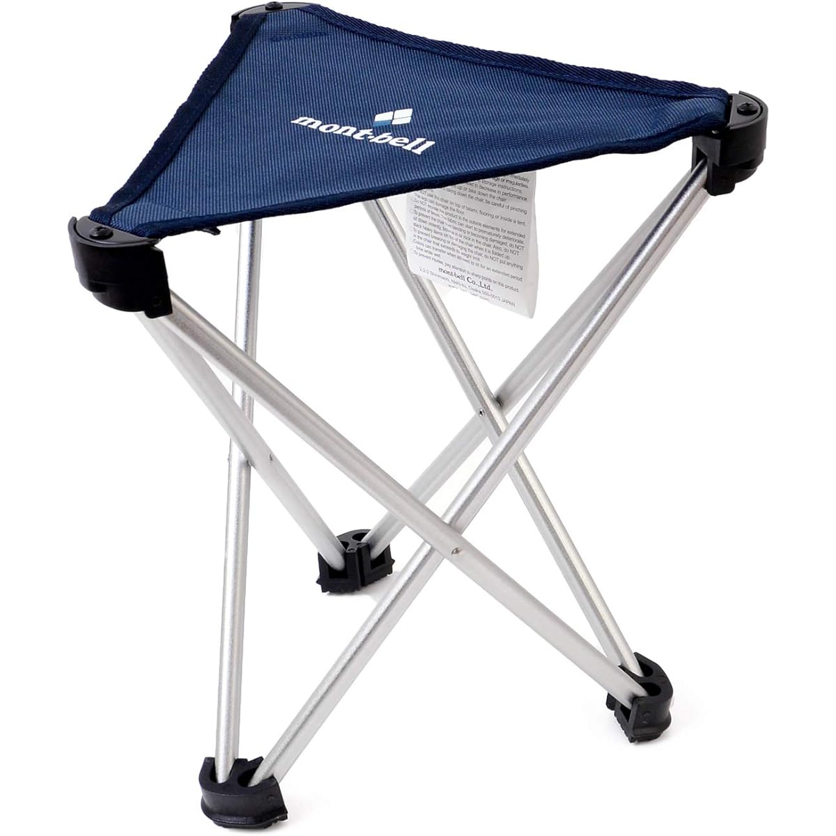 [Montbell] Mont-Bell Trail Chair 26 Outdoor Chair, Ultra Lightweight, Foldable, Seat Height 26cm, Load Capacity 80kg, Compact Camping Chair, Shop Bag Included
