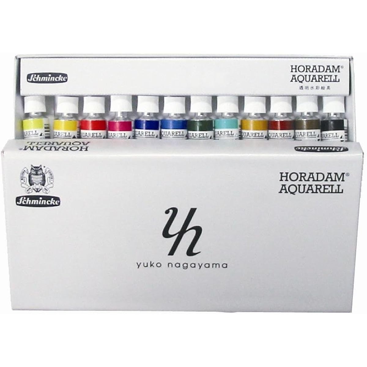 Schmincke Horadam tube 12 color set (basic colors)