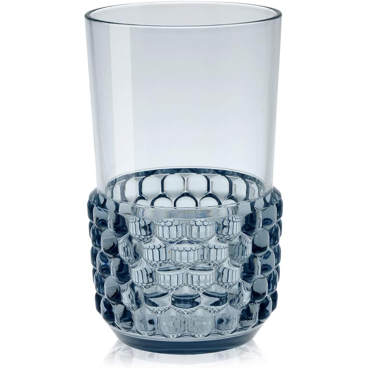 Kartell Tableware Blue φ8.5/H15cm Jerry's Long Drink Set SFAC-K1491-E4-4S 4 Pieces Set of 4 [Genuine Domestic Distributor]