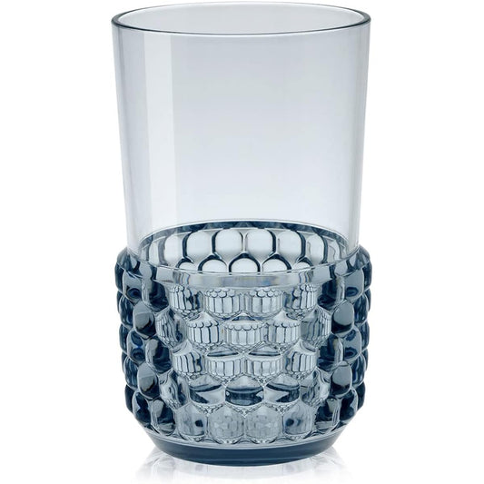 Kartell Tableware Blue φ8.5/H15cm Jerry's Long Drink Set SFAC-K1491-E4-4S 4 Pieces Set of 4 [Genuine Domestic Distributor]