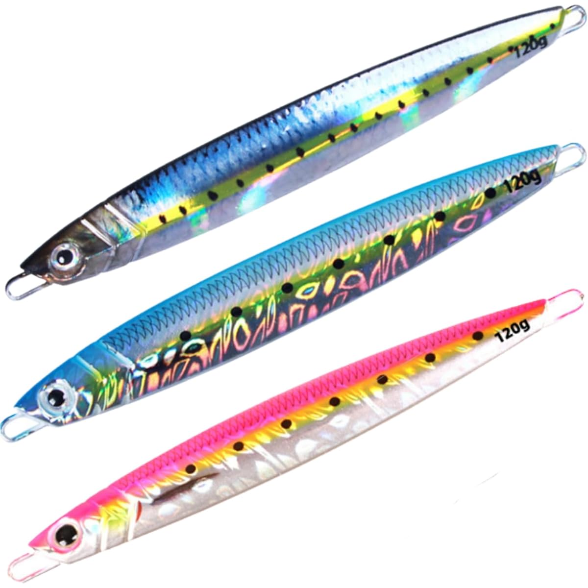 [TACKLAND] High cost performance metal jig set 40g 60g 80g 100g 120g 150g 200g Proven colors Shore jigging Offshore Vertical Embankment Rock Offshore Embankment Boat fishing Jig Lure Bluefish Hairtail