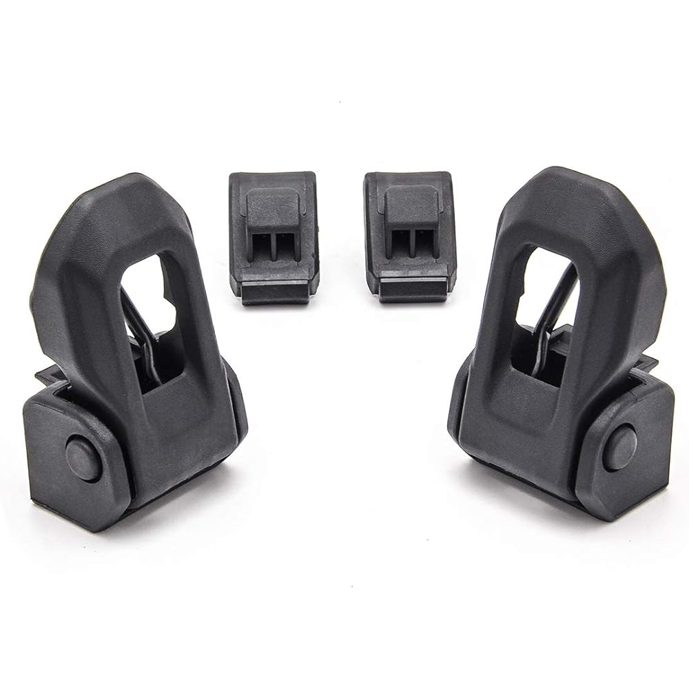 KMFCDAE Jeep Food Latch JL OEM Original Food Lock Catch Latch Kit 2018-2020 JEEP WRANGLER JL JEP GLADIATOR JT (1 pair)