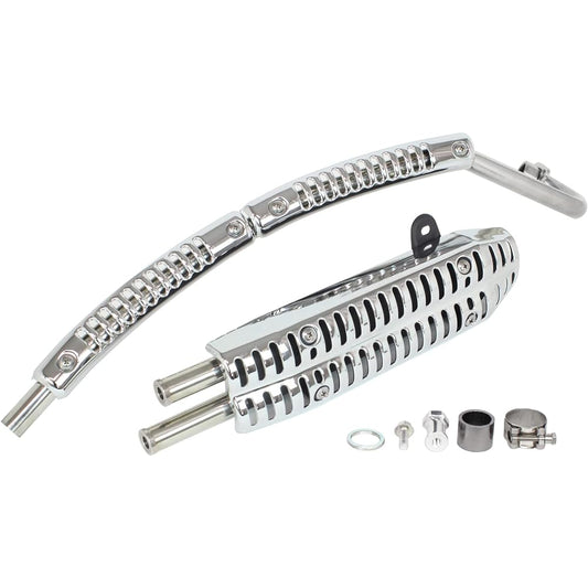 Special Parts TAKEGAWA Full Exhaust Muffler Scrambler Muffler Up Type Cross Cub 110 (JA45/60) 04-02-0378