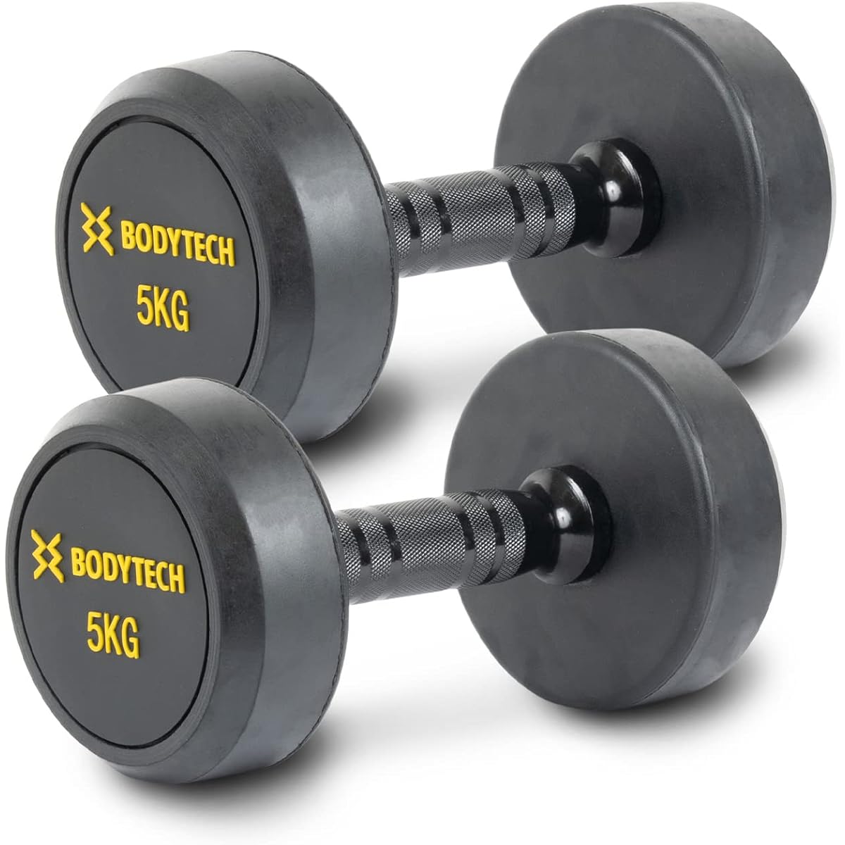 Bodytech PU Dumbbell 5kg Set of 2 dumbell dumbbell Dumbbell Set Iron Array Training Muscle Training BTS22CM020