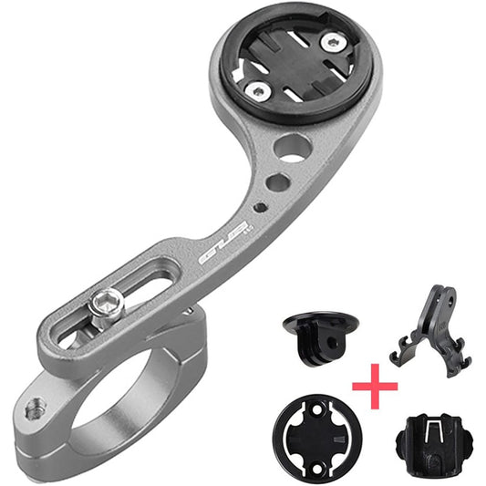 LIXADA Cycle Computer Bracket Out Front Bracket CATEYE BRYTON Garmin 31.8 and 25.4mm Light Adapter Bicycle Computer Mount Front Bike Mount