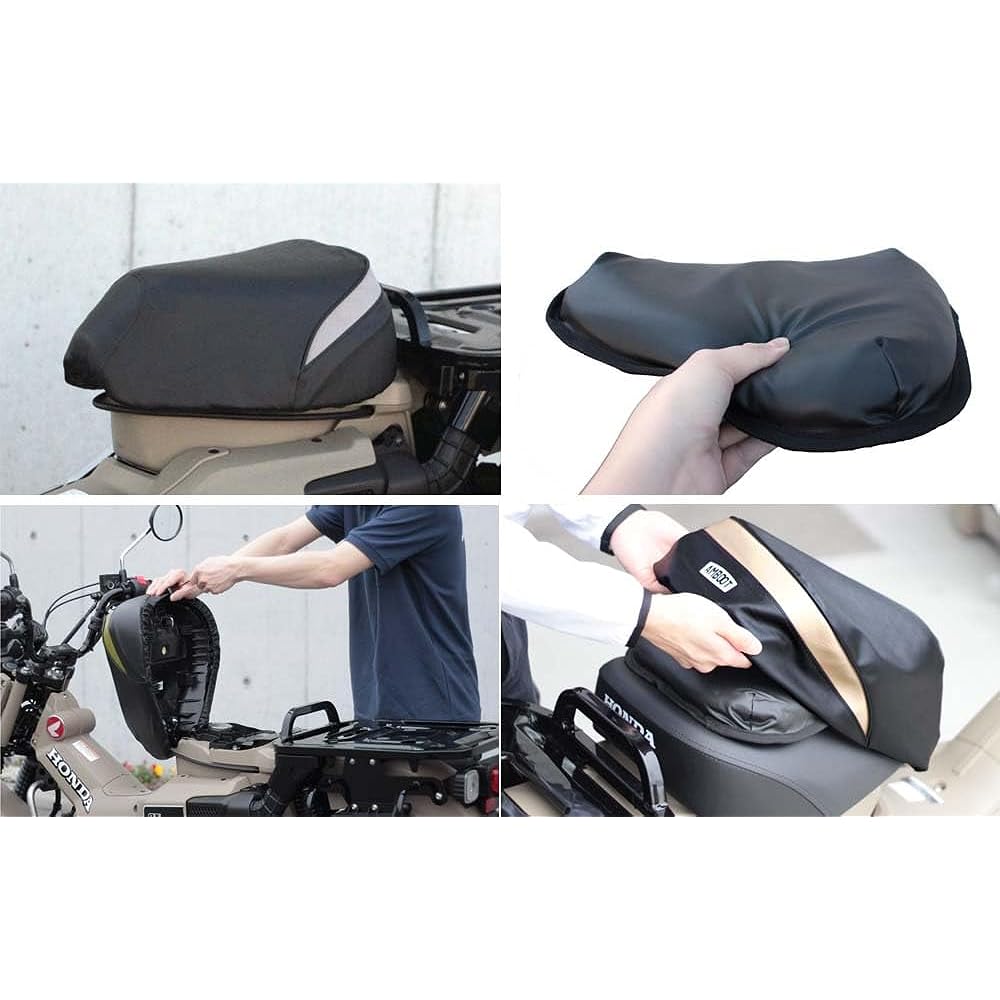 AMBOOT Honeycomb Gel Seat Cover for Cub SC-H01 (Khaki)