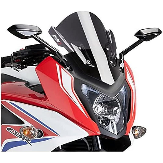 Puig 7003F RACING SCREEN [DARK SMOKE] HONDA CBR650F (14-19) Puig Screen Cowl