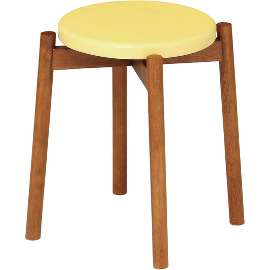 Hiroki Compass Stool Yellow COMPASS-BR(YE)