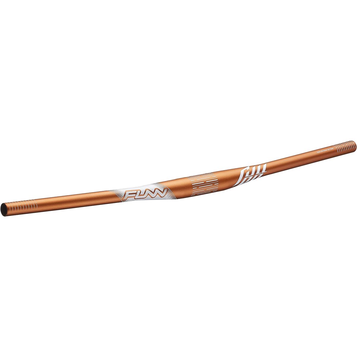 Funn Full On, MTB, bicycle handlebar, clamp diameter: φ35mm, width 785mm, durability, rigidity, flexibility, shock absorption, lightweight (7mm rise, orange)