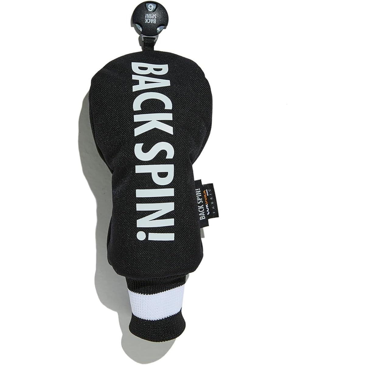 BACK SPIN! Cordura Head Cover for HYBRID Backspin Cordura Nylon Durable Head Cover for Utility Black Stylish Simple Cool