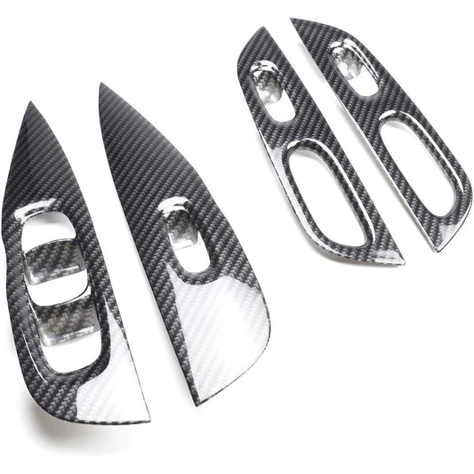 SecondStage Nissan X-Trail T32 Early Late PWSW (Door Switch) Panel Digital Carbon Style/SHN0094DCB